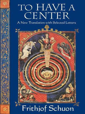 cover image of To Have a Center